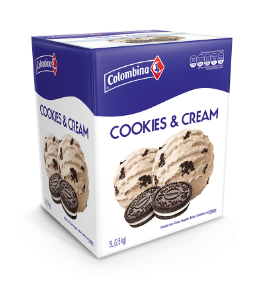 Helado Cookies & Cream